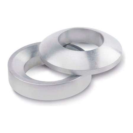 J.W. Winco Spherical Washer, Fits Bolt Size M6 Stainless steel, Matte Finish 6319-6.4-C-A4